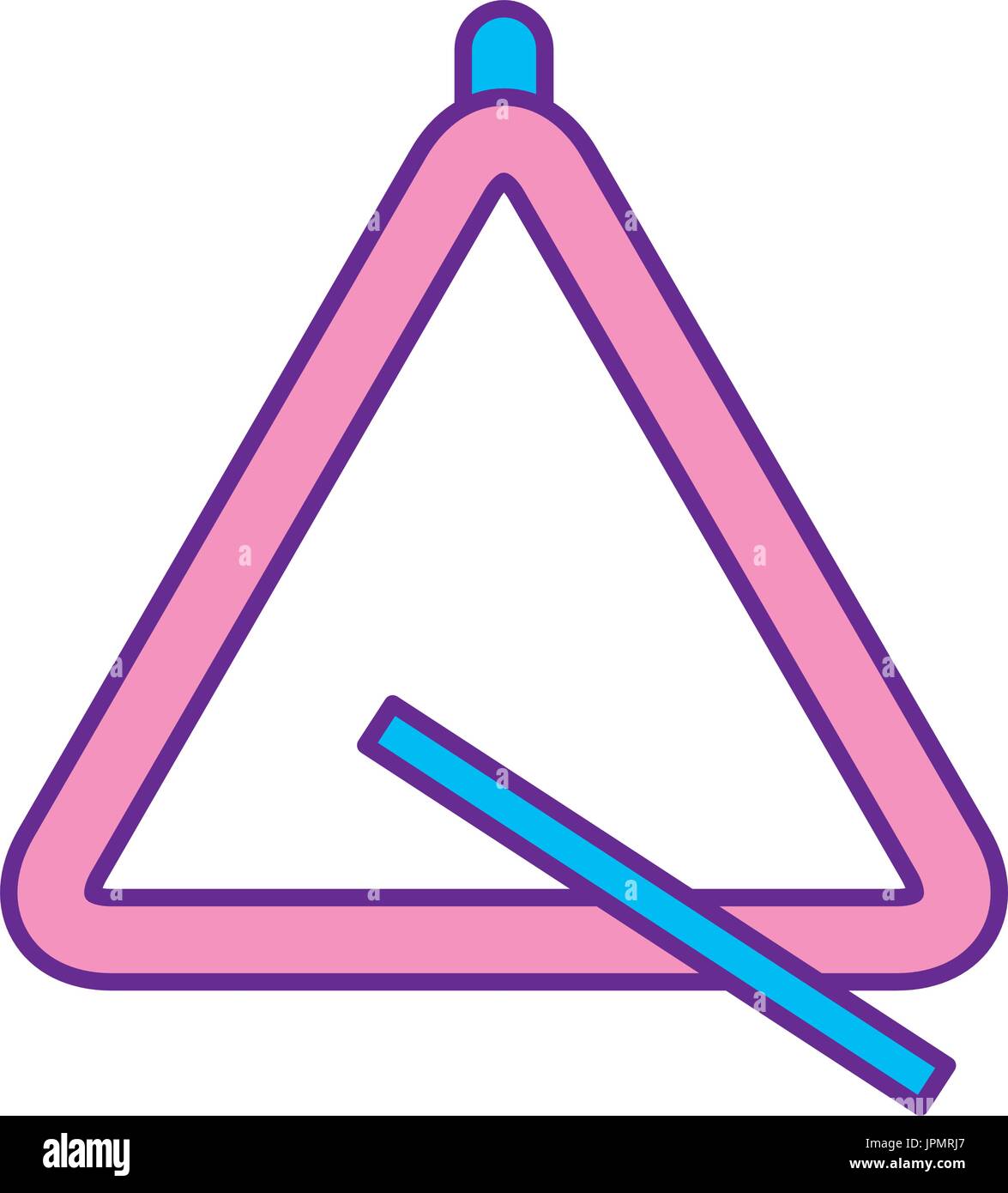 L Icone De Musique Instrument Triangle Image Vectorielle Stock Alamy