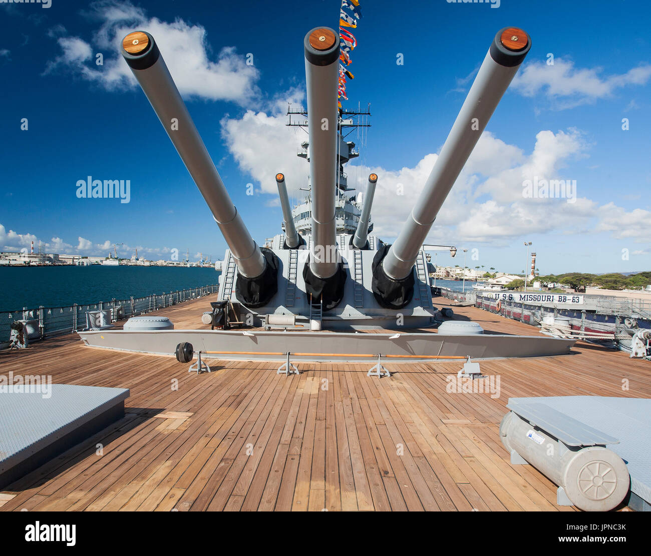 USS Arizona Memorial à Pearl Harbor Hawaii Banque D'Images