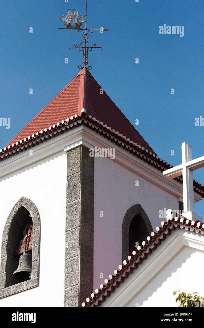 Dili, Timor oriental. Moatel Church Banque D'Images