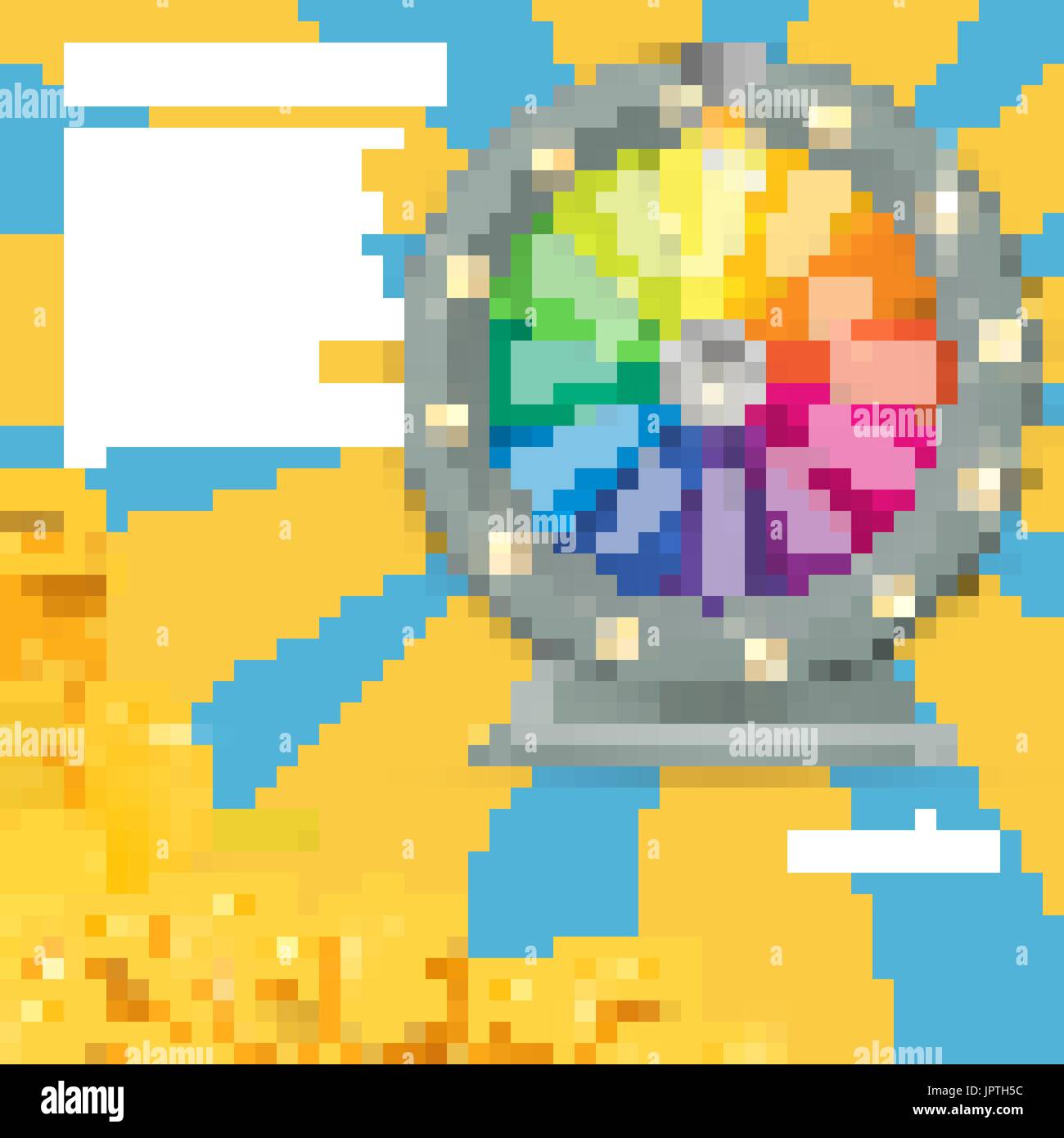 Roue de fortune. Concept de jeu, gagner au casino jackpot illustration Illustration de Vecteur