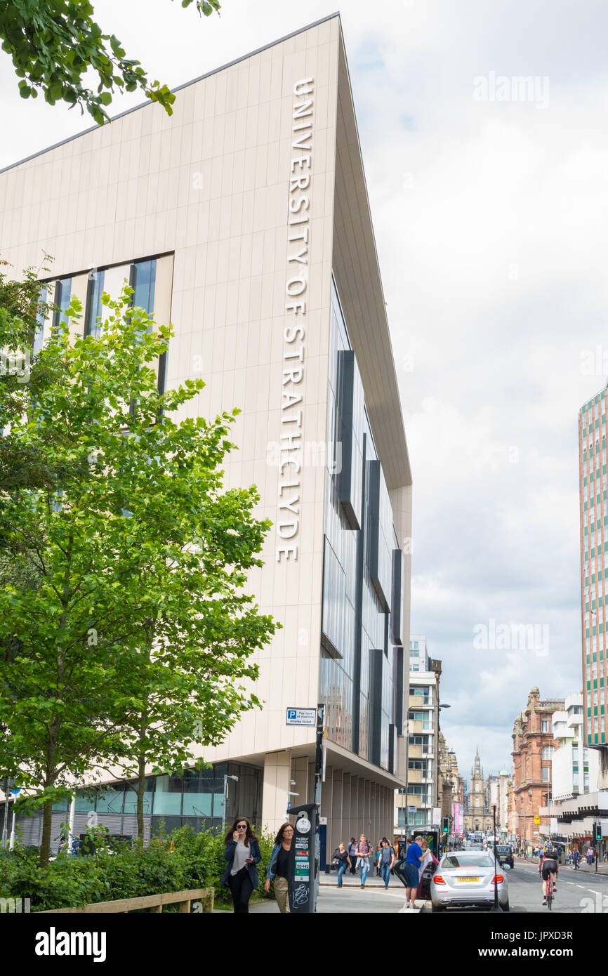 Université de Strathclyde Glasgow Technologie et Innovation Centre, Scotland, UK Banque D'Images