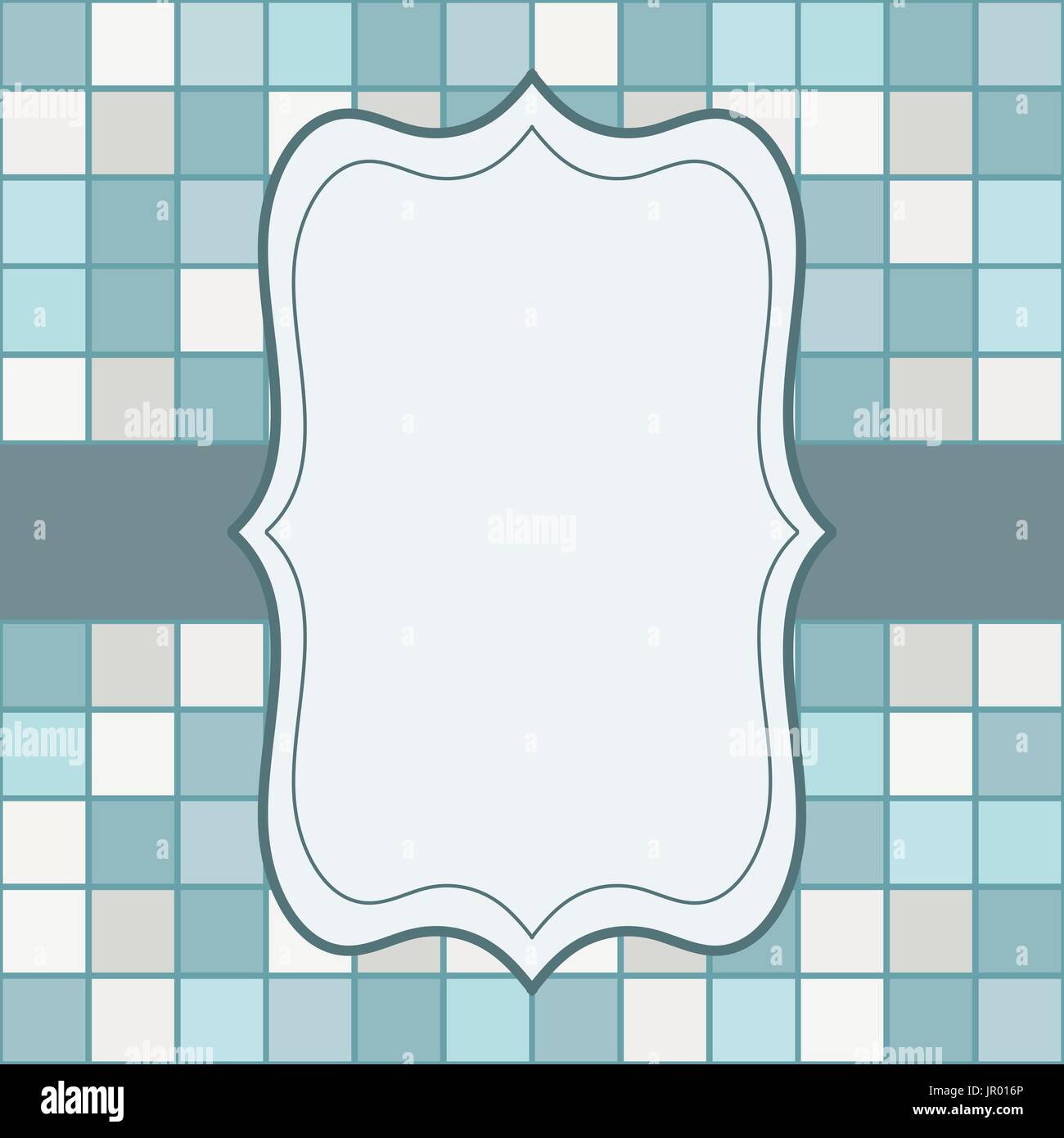 Cadre place pour texte invitation Illustration de Vecteur