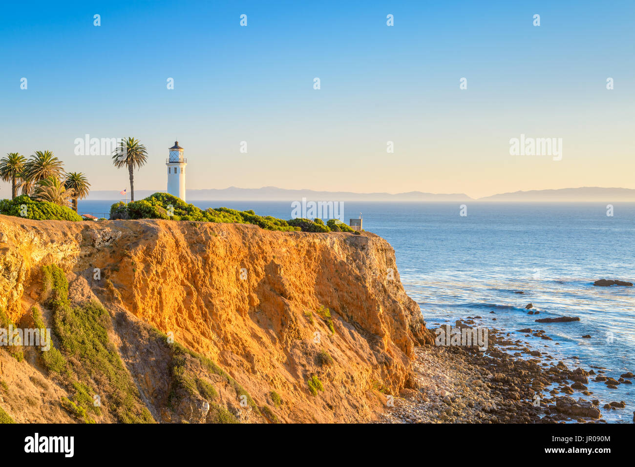 Vicente Point à Rancho Palos Verdes, Los Angeles, Californie. Banque D'Images