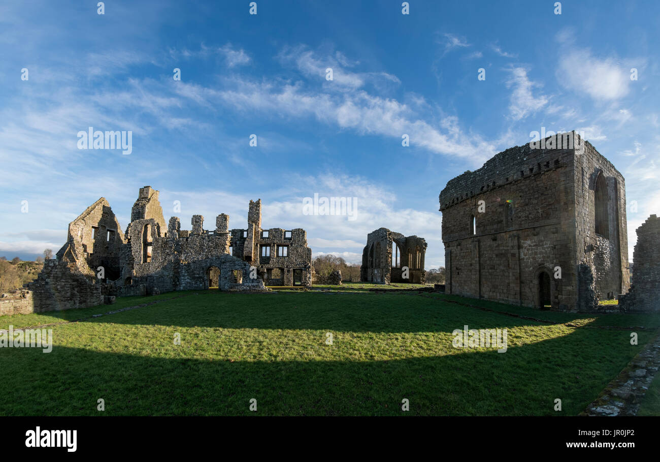 Abbaye Egglestone, Yorkshire, Angleterre Banque D'Images