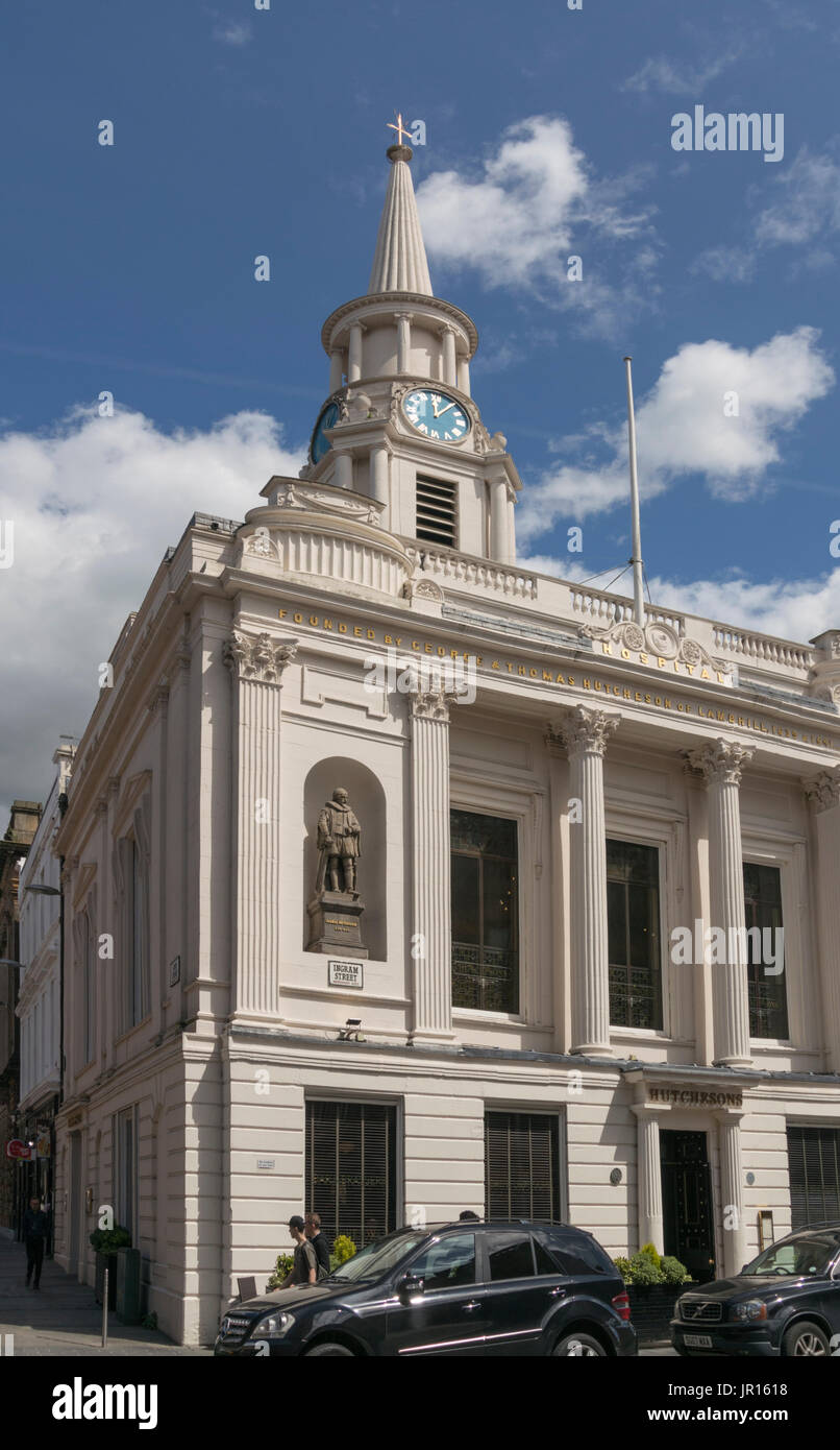 Hutchesons' Hall, Ingram Street, Glasgow, Scotland, UK Banque D'Images