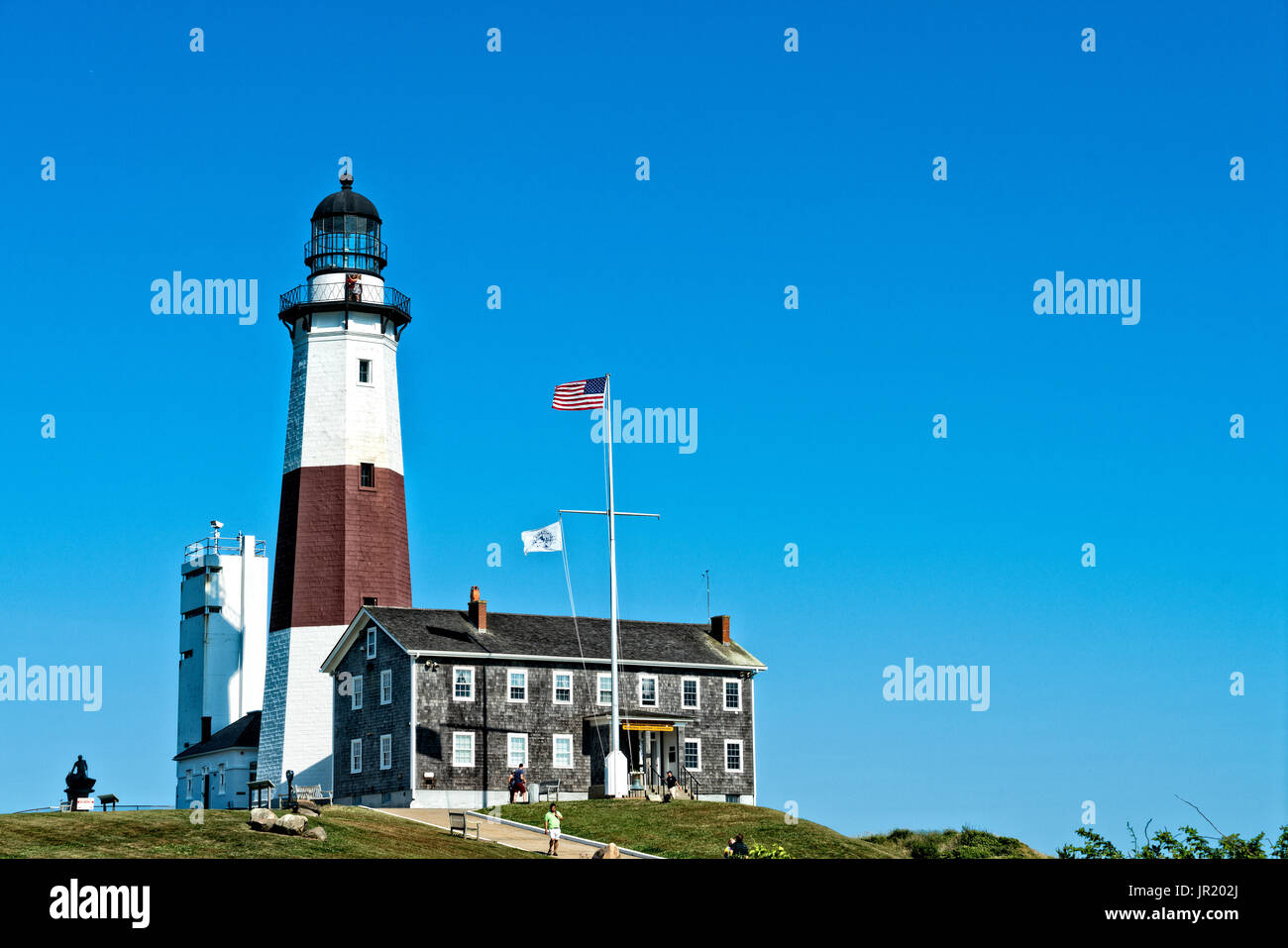 Montauk Light House Banque D'Images