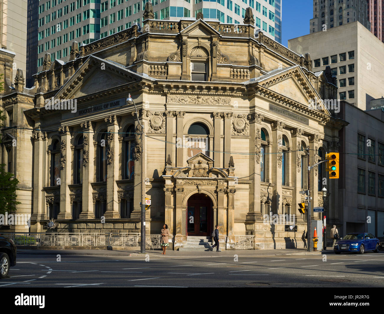 De la renommée du hockey ; Toronto, Ontario, Canada Banque D'Images
