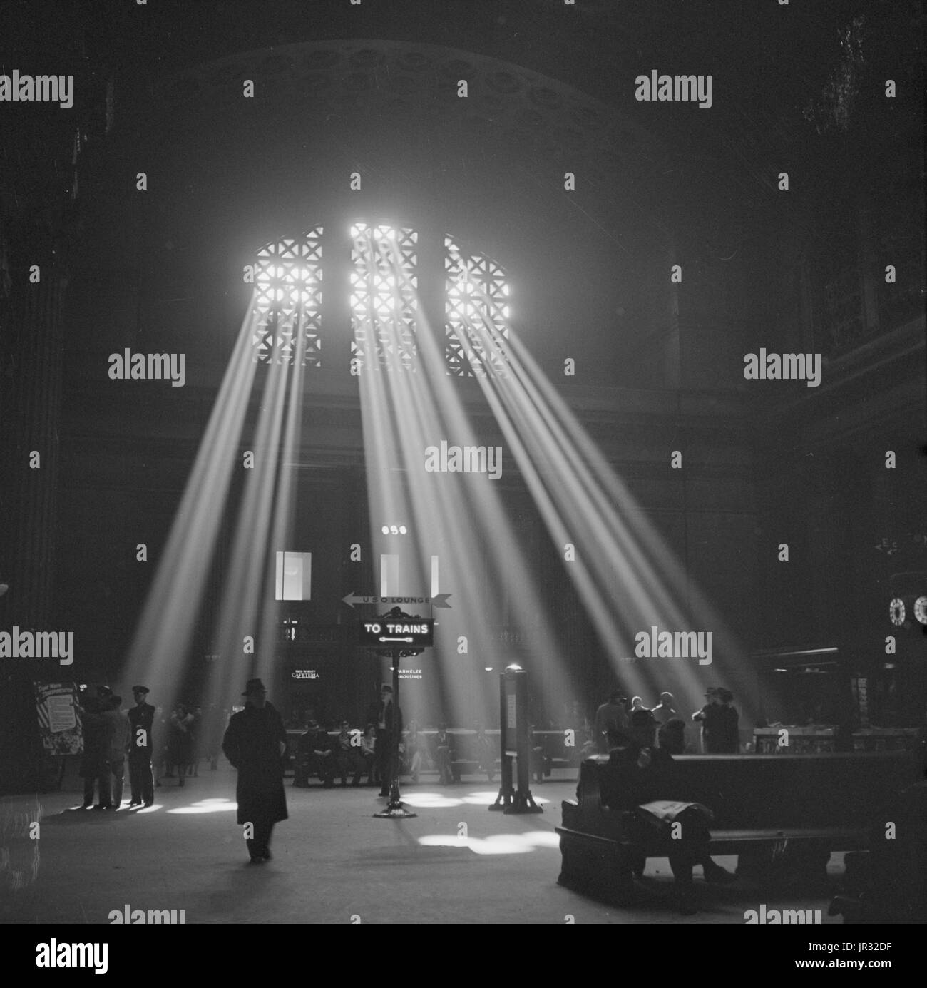 La gare Union,Chicago Banque D'Images