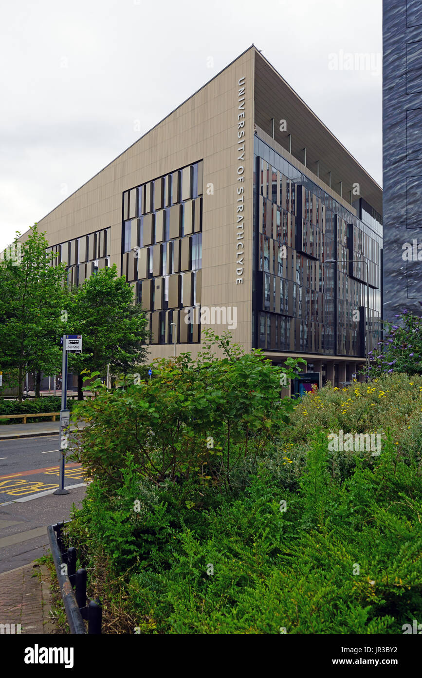 Le campus de l'Université de Strathclyde, une importante université de recherche publique et d'enseignement situé dans Glasgow fondée en 1796 Banque D'Images