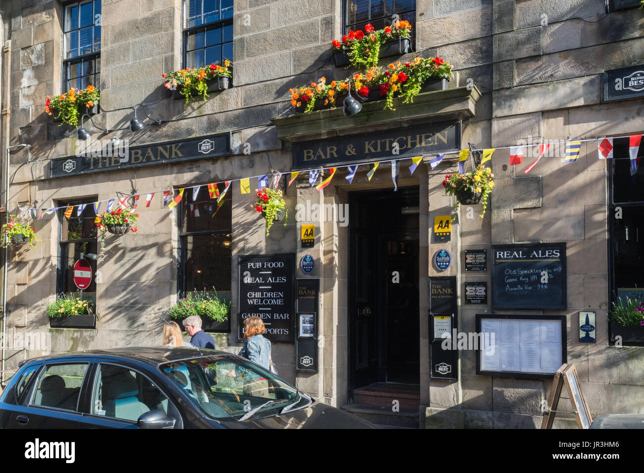 La Banque pub, d'Anstruther, Fife, Scotland, UK Banque D'Images