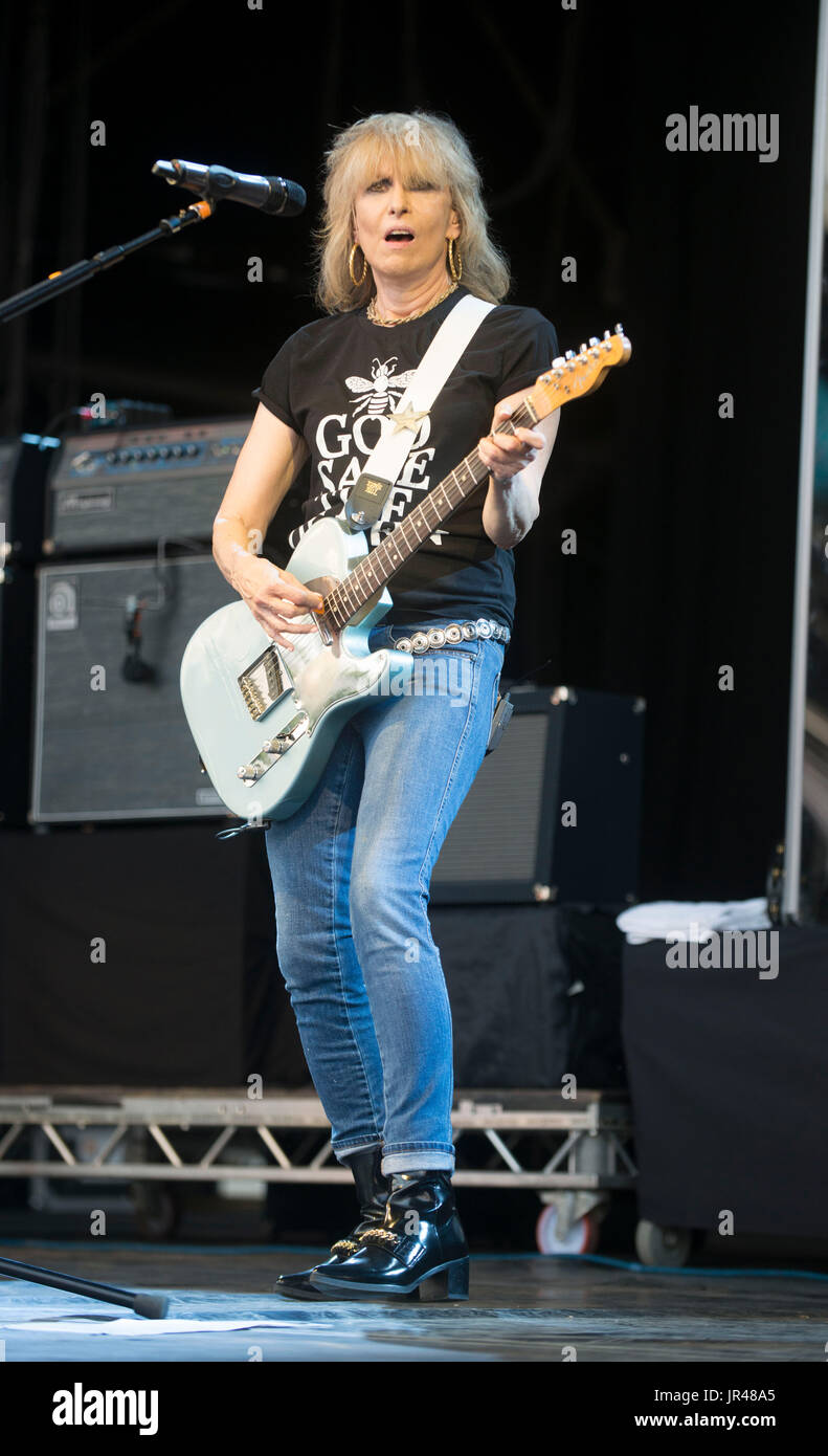 Les prétendants à l'Cornbury Music Festival 2017, Samedi Chadlington, Oxfordshire Banque D'Images