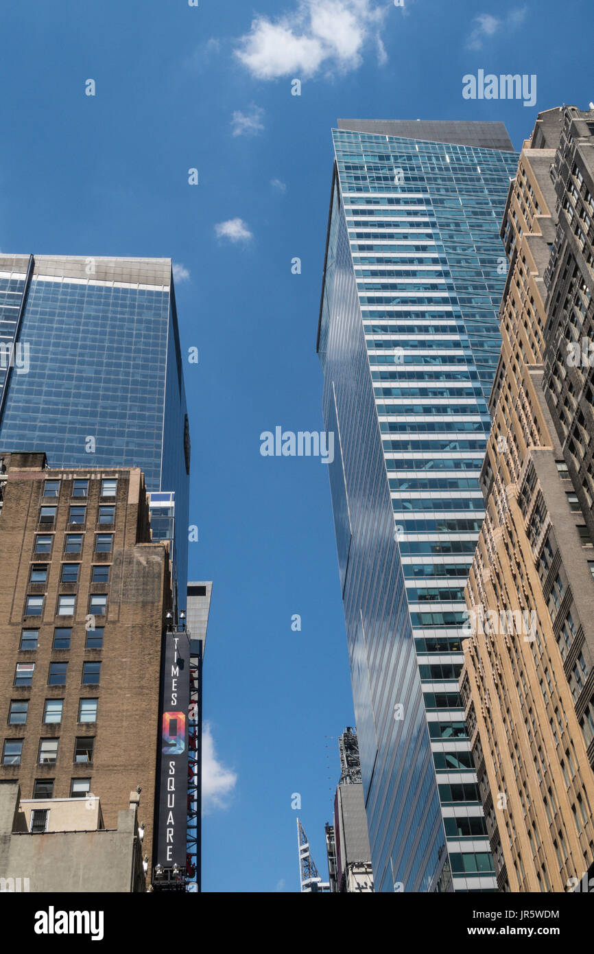 De nouveaux chantiers d'Hudson à partir de tours de la 34e Rue, New York, USA Banque D'Images
