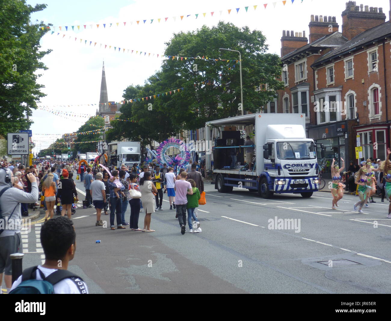 Leicester Festival des Caraïbes Banque D'Images