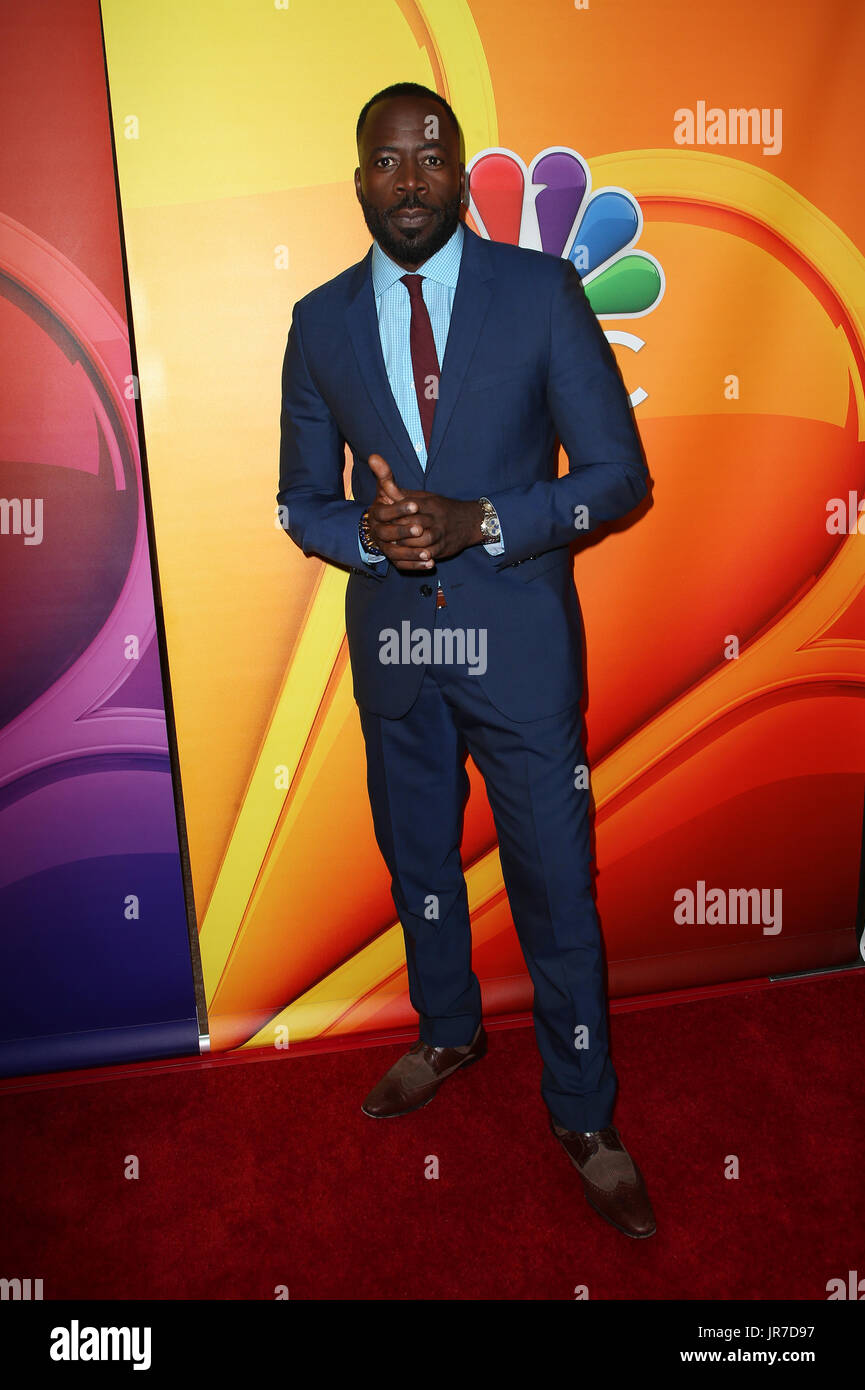 Los Angeles, CA - le 03 août : Demetrius Grosse, à l'été 2017 TCA Tour - NBC Press Tour au Beverly Hilton Hotel en Californie le 03 août, 2017. Credit : FS/MediaPunch Banque D'Images