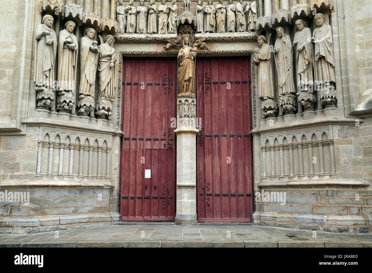 Cathédrale notre dame d'Amiens, place notre dame, Amiens, somme, hauts de france, france Banque D'Images