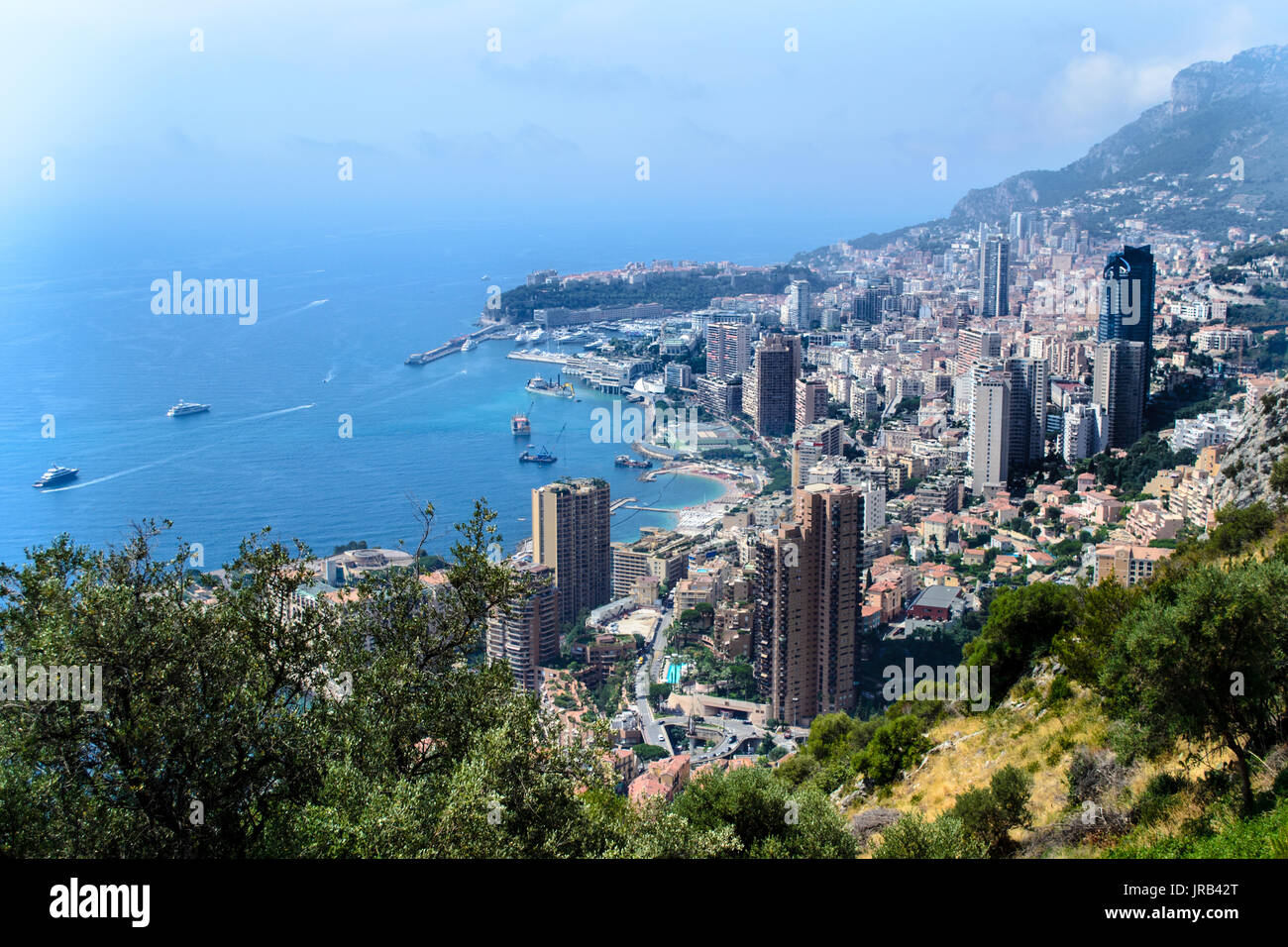 Montecarlo, Monaco-Ville Banque D'Images