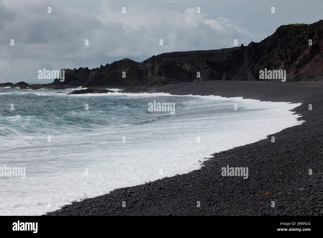 Djúpalónssandur ou Djupalonssandur Beach Banque D'Images