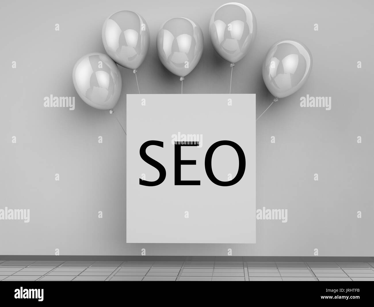 Concept seo ou l'optimisation de recherche concept enging Banque D'Images