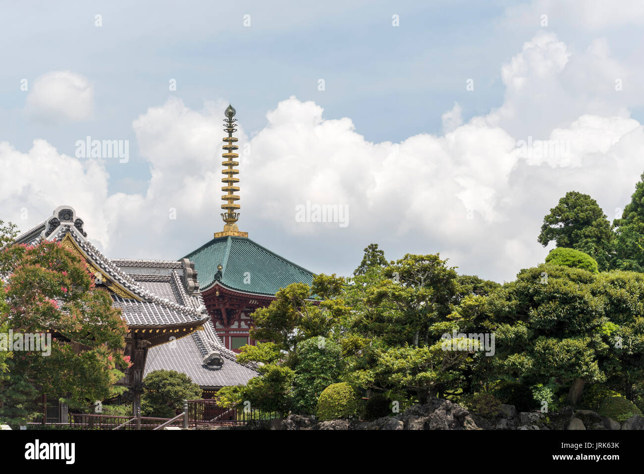 Temple de la pagode de la paix, Naritasan shinshoji temple bouddhiste, Narita, Japon Banque D'Images