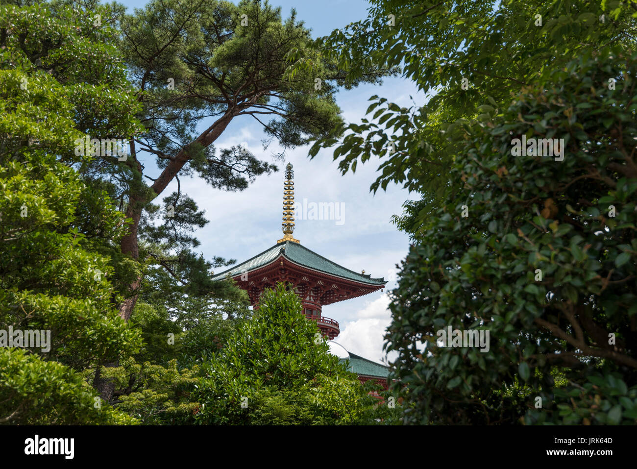 Temple de la pagode de la paix, Naritasan shinshoji temple bouddhiste, Narita, Japon Banque D'Images