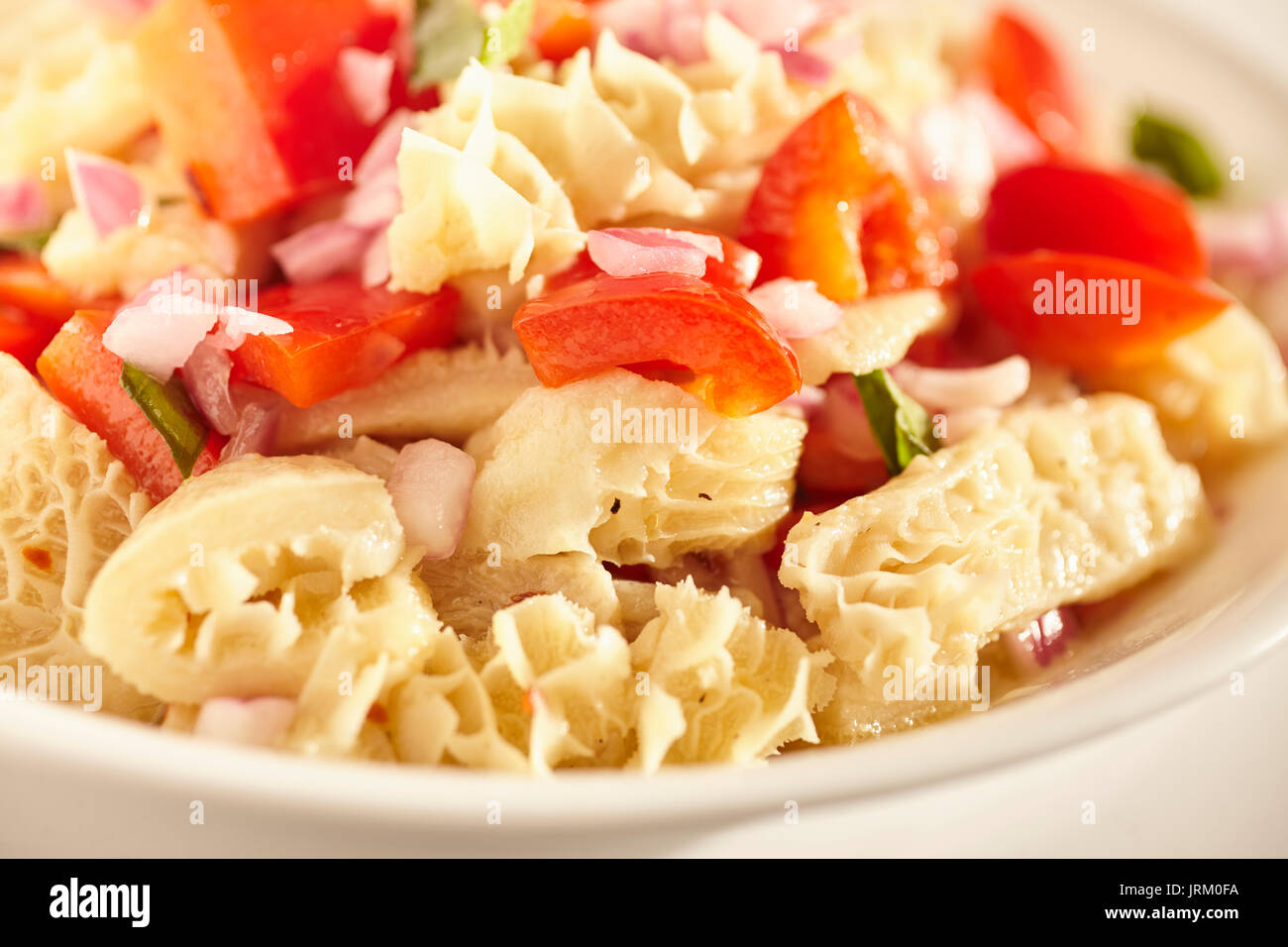 Salade de tripes froides de la Sicile, Italie - Insalata di Trippa en italien Banque D'Images