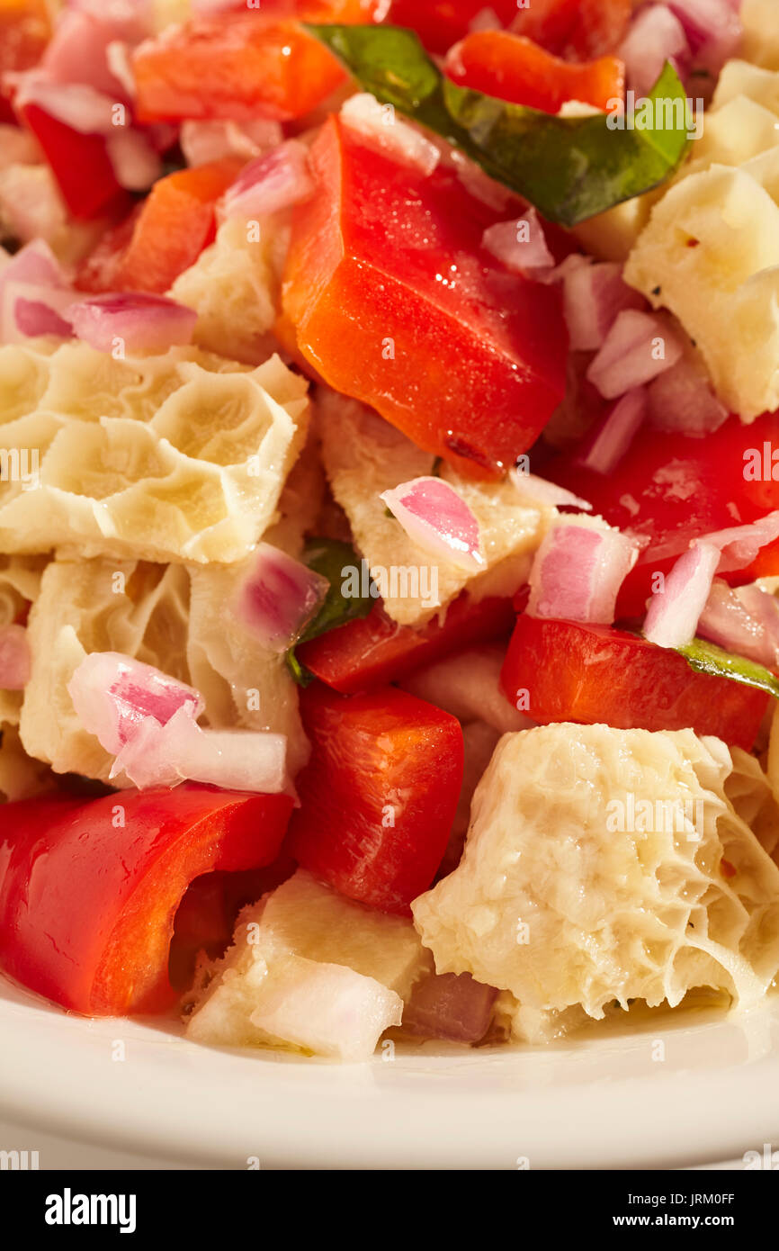 Salade de tripes froides de la Sicile, Italie - Insalata di Trippa en italien Banque D'Images