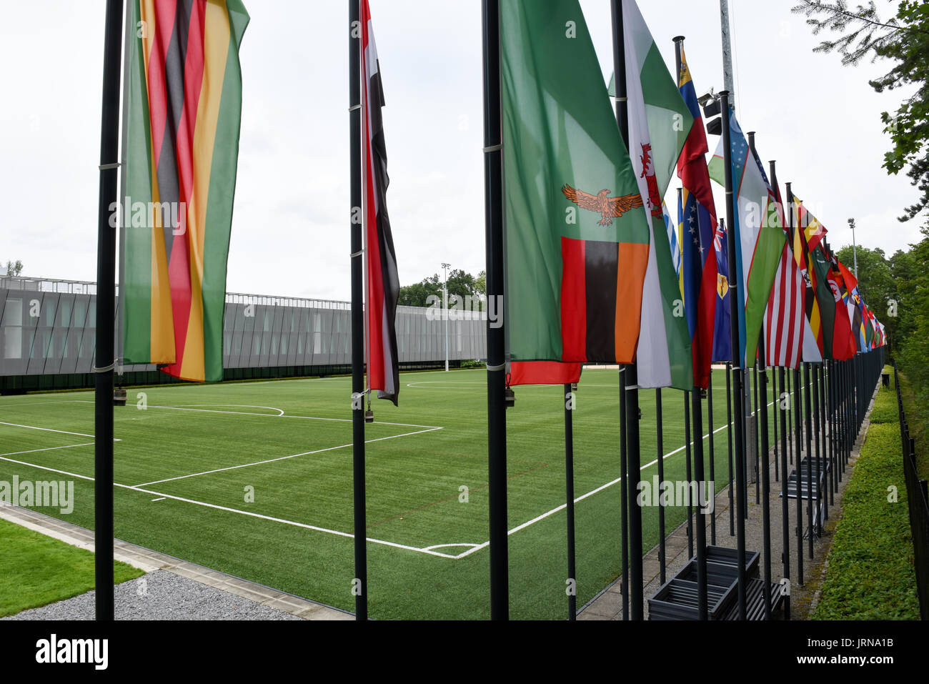 Zurich, Suisse - 11 juillet 2017 : Siège de la FIFA à Zurich en Suisse Banque D'Images