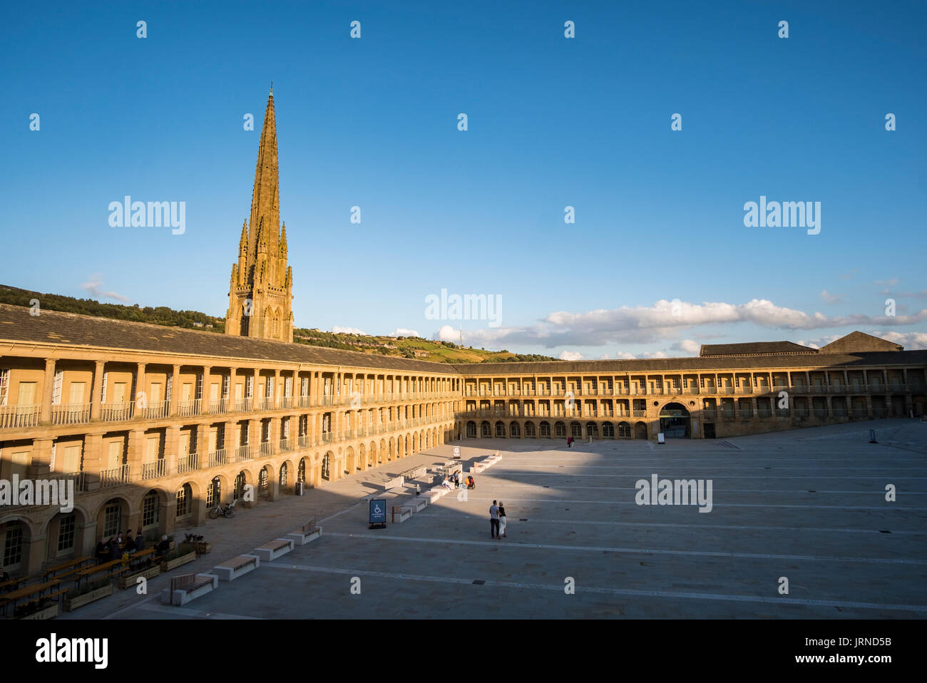 La Pièce Hall à Halifax, West Yorkshire Banque D'Images