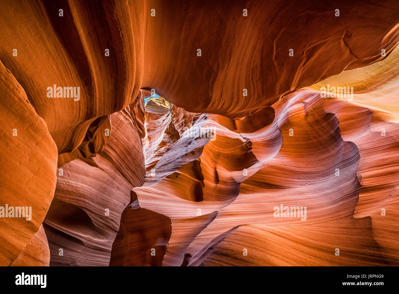 L'étonnante canyons Antelope Slot en Arizona, CA. Ces en particulier sont de Canyon X. Banque D'Images