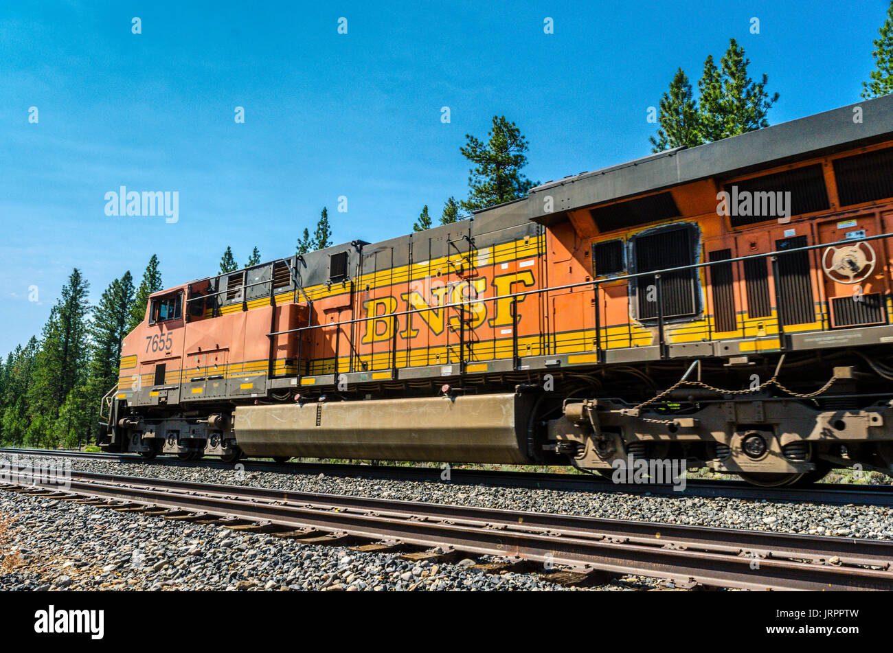Près du Mont Lassen en Californie Banque D'Images
