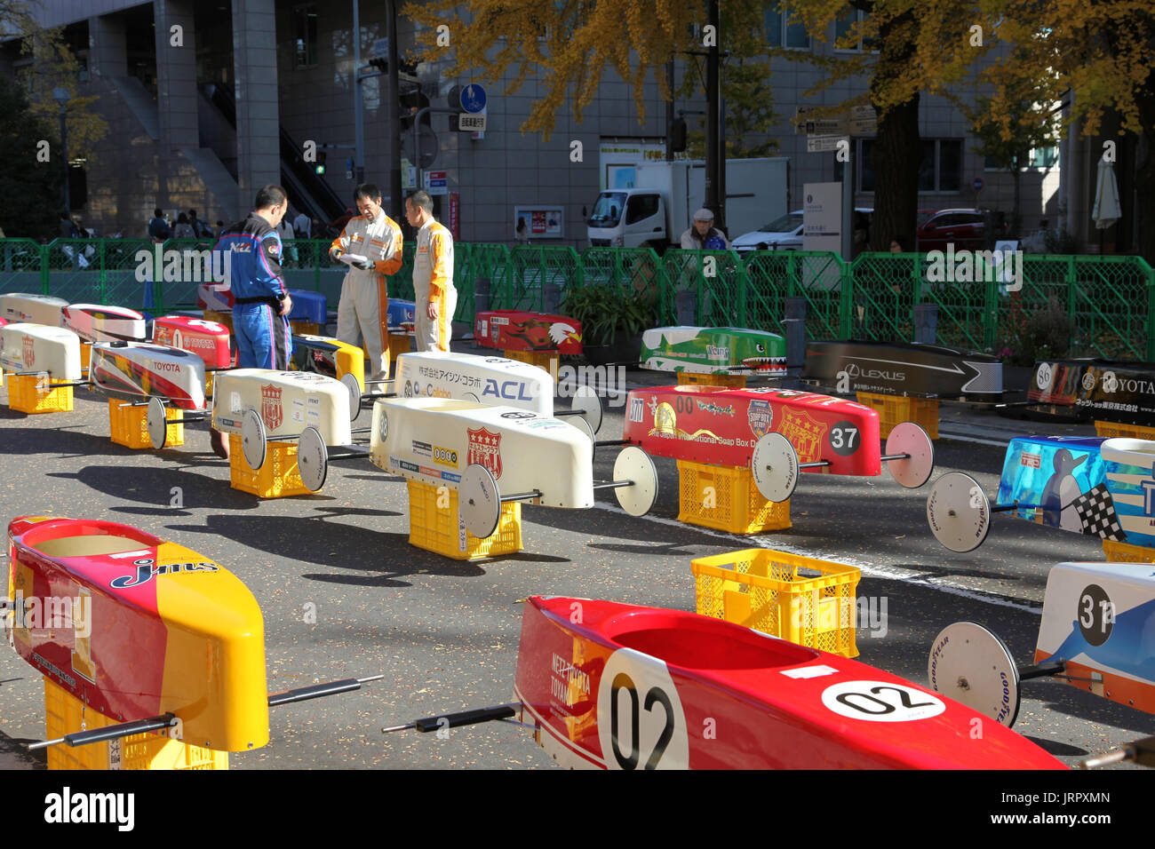 Boîte à Savon Car Event à Yokohama, Japon Banque D'Images