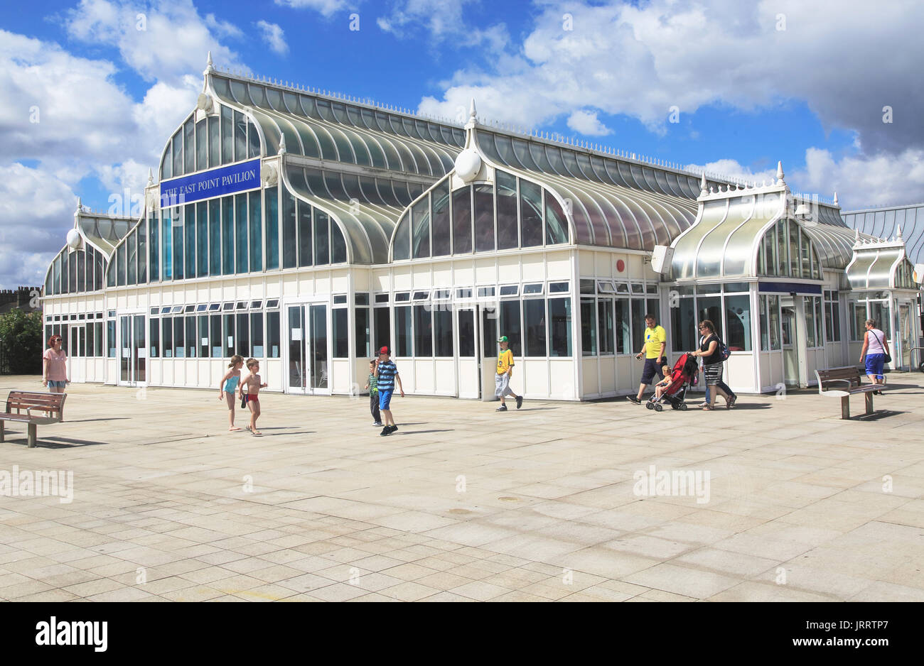 Pavillon d'East Point, Lowestoft, Suffolk, Angleterre, RU Banque D'Images