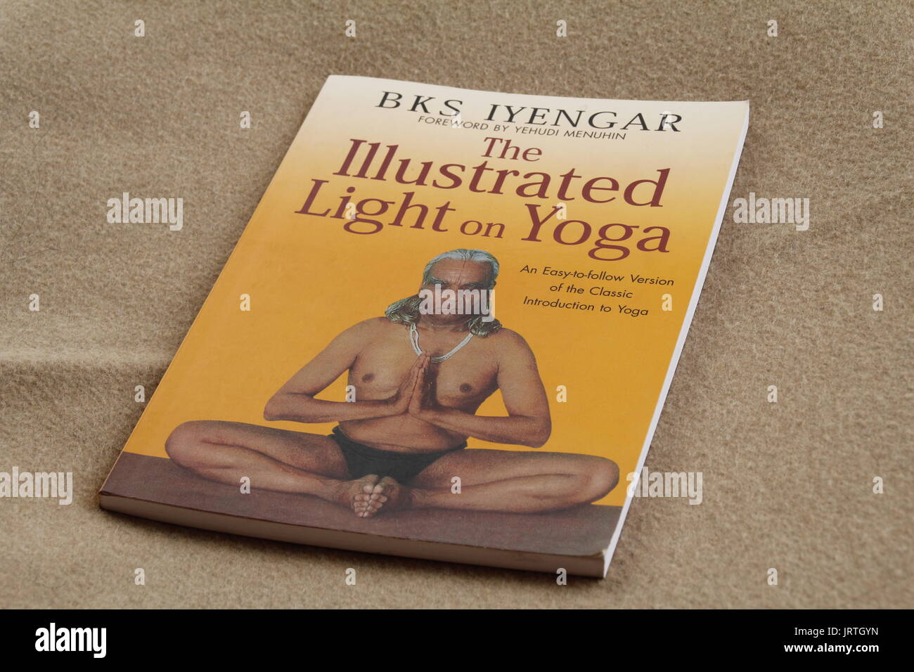 Livres sur le yoga Banque D'Images