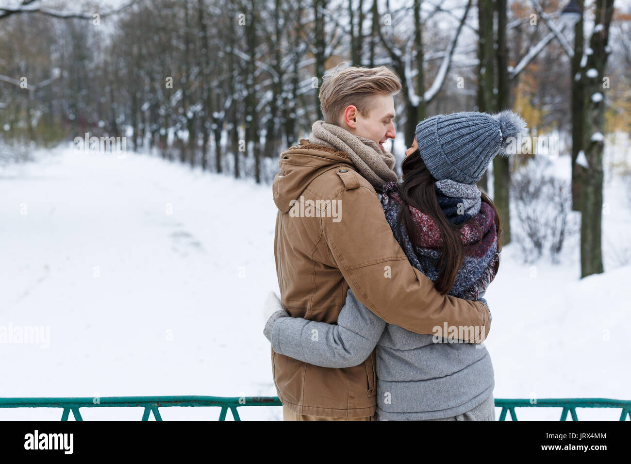 Couple coquin Banque D'Images