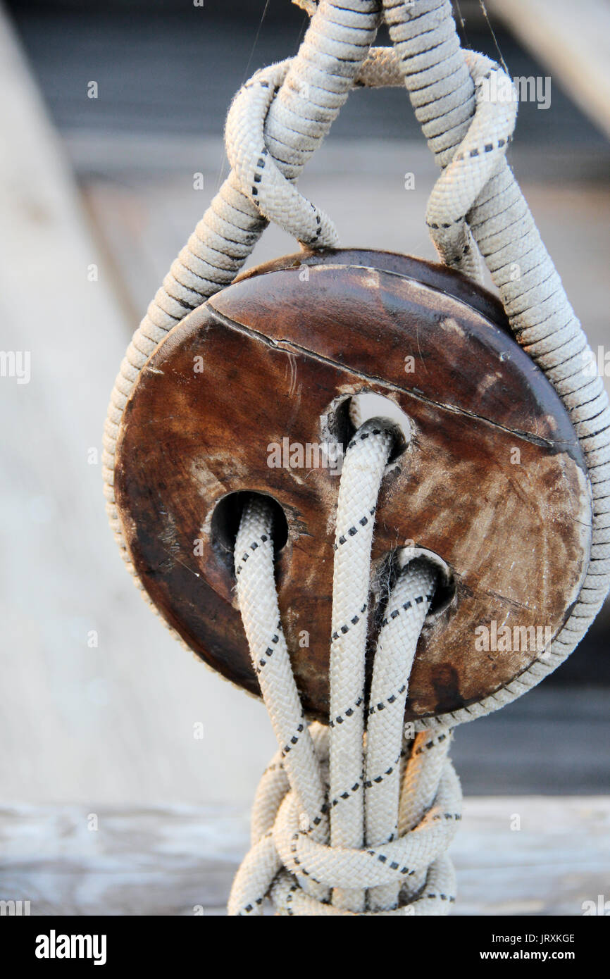 bloc de bois du xviie siècle. photo. Banque D'Images