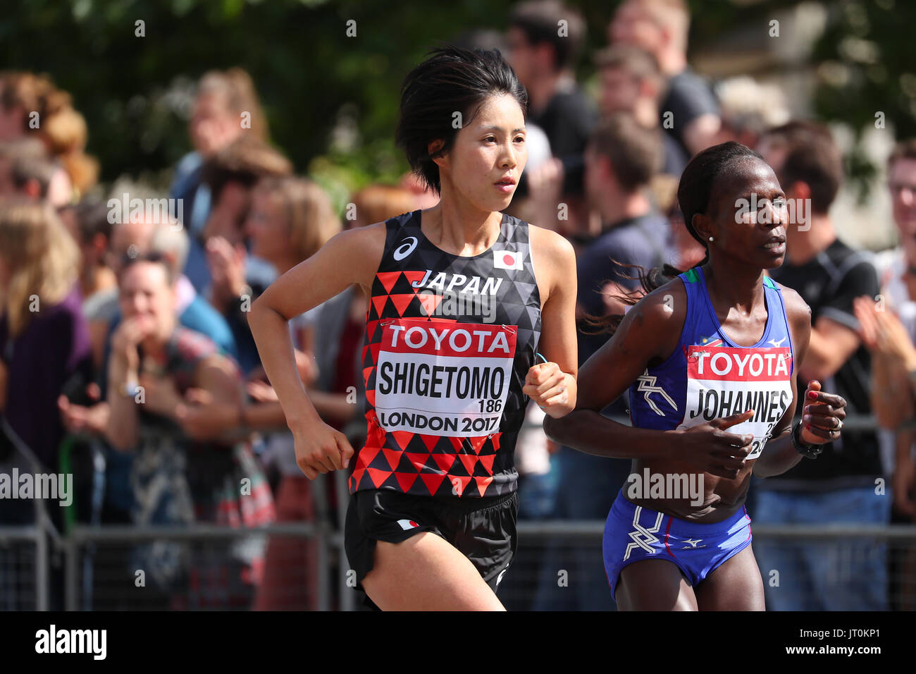 Londres, Royaume-Uni. 6e août, 2017. Shigetomo Risa (JPN) Athlétisme : es Championnats du monde de marathon de Londres 2017 à Londres, au Royaume-Uni . Credit : YUTAKA/AFLO SPORT/Alamy Live News Banque D'Images