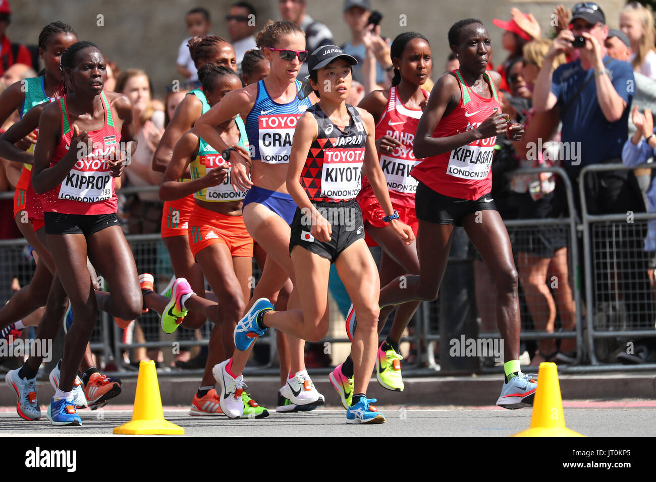 Londres, Royaume-Uni. 6e août, 2017. Mao Kiyota (JPN) Athlétisme : es Championnats du monde de marathon de Londres 2017 à Londres, au Royaume-Uni . Credit : YUTAKA/AFLO SPORT/Alamy Live News Banque D'Images