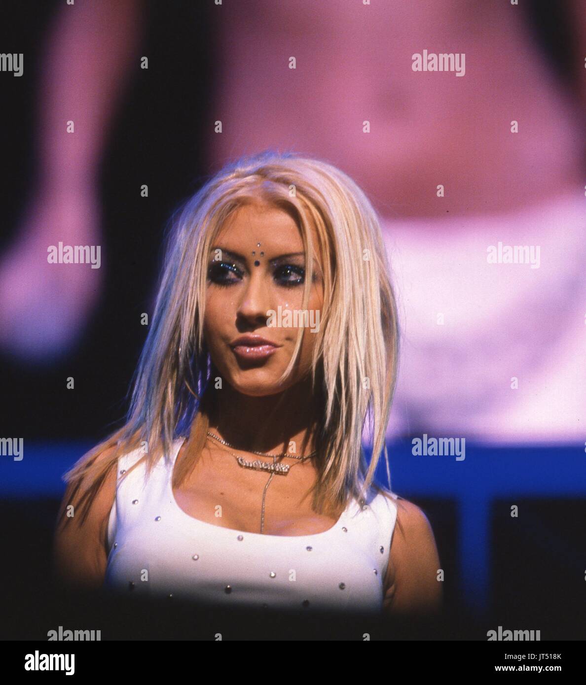Christina Aguilera Banque D'Images