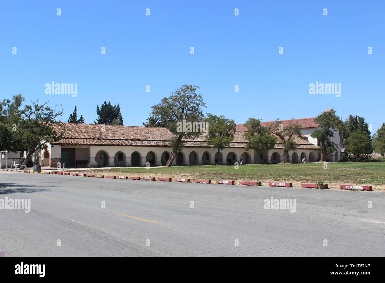 La mission de San Juan Bautista, California Banque D'Images