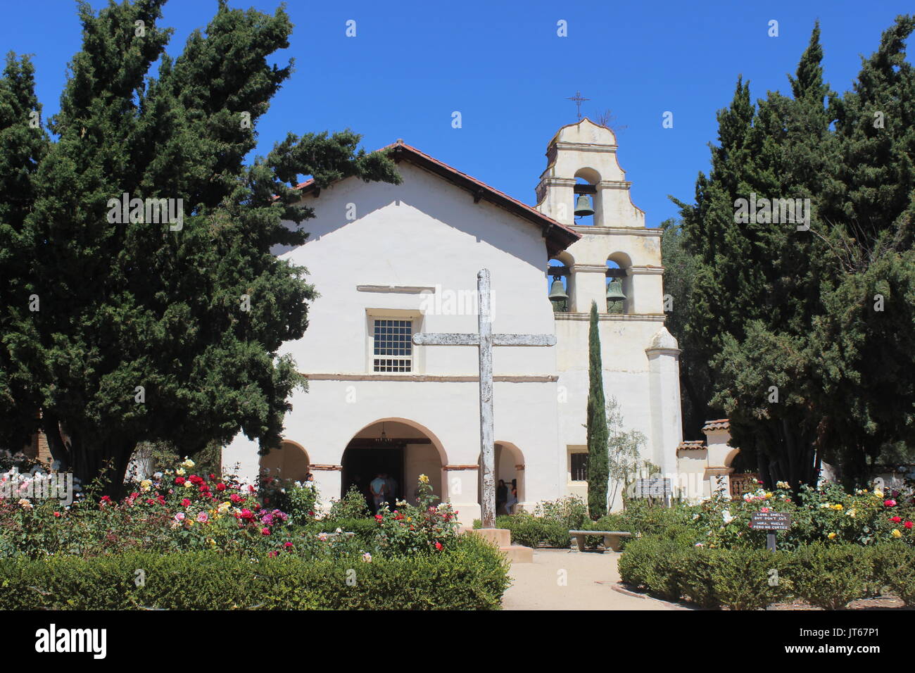 La mission de San Juan Bautista, California Banque D'Images