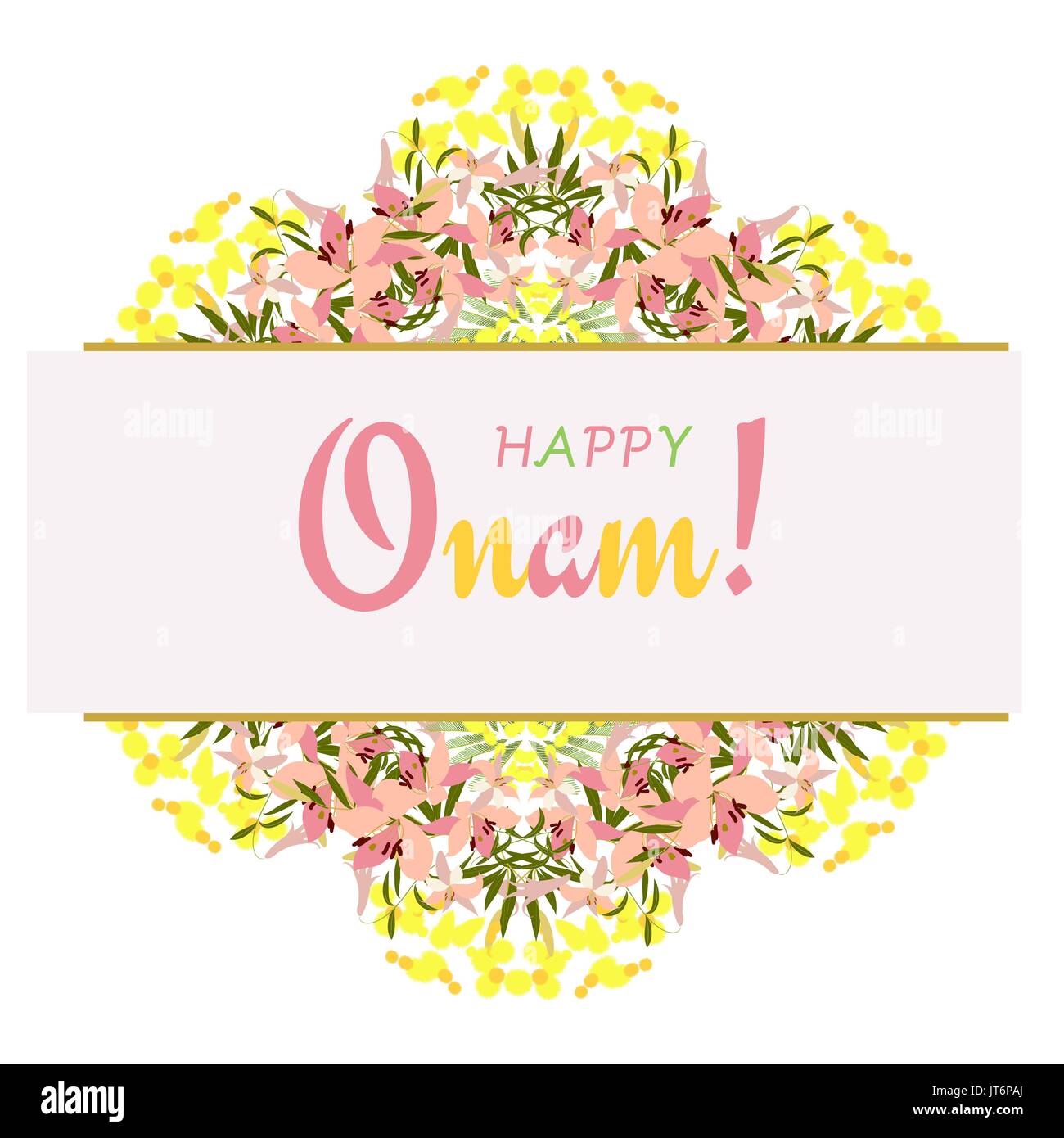 Vœux de fin d'illustration de l'Onam background Illustration de Vecteur Vœux de fin d'illustration de l'Onam background Illustration de Vecteur