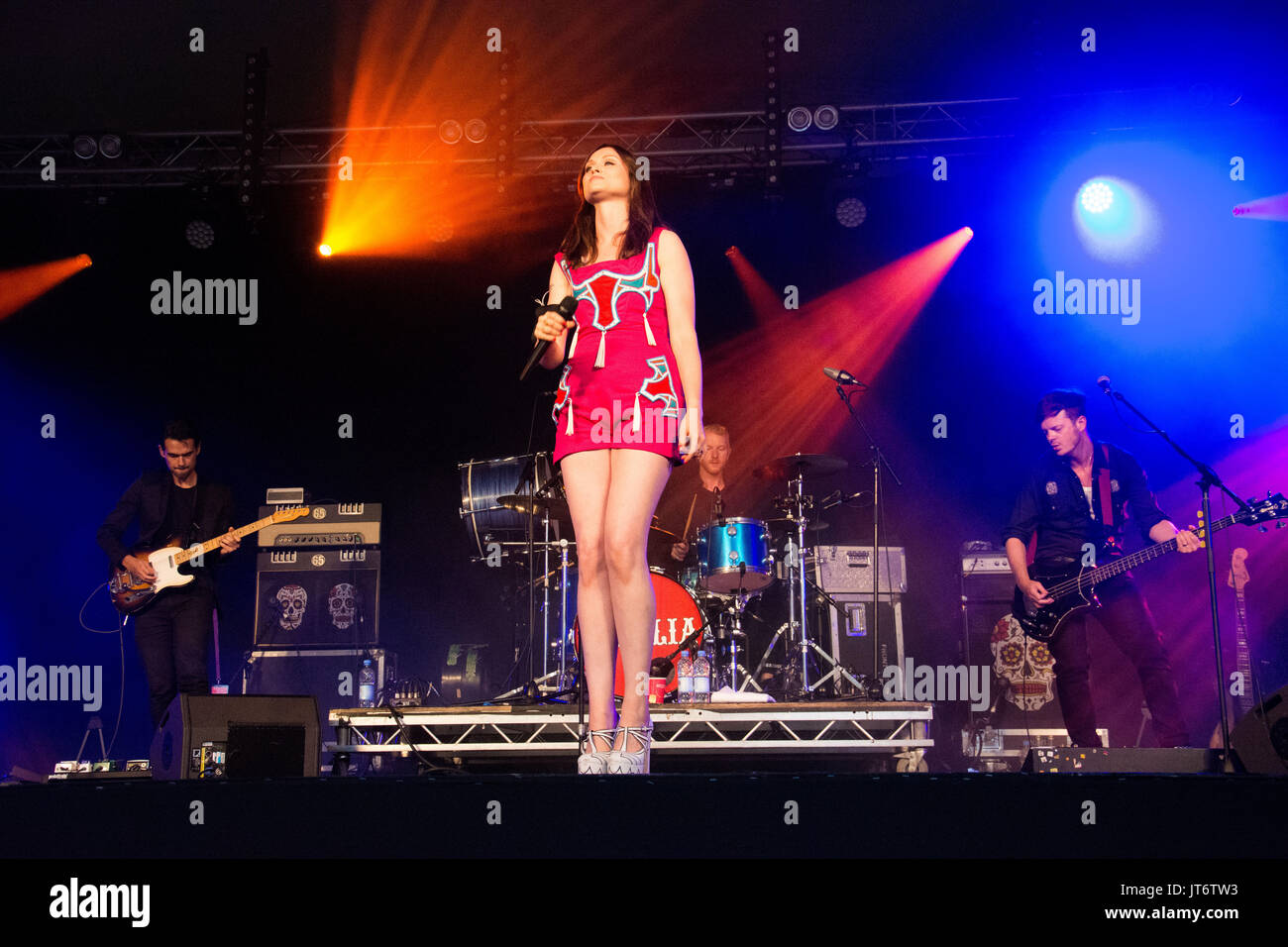 Cornbury Music Festival 2017 - Performances comprend : Sophie Ellis-Bextor Où : Oxford, Royaume-Uni Quand : 07 Oct 2017 Source : WENN.com Banque D'Images