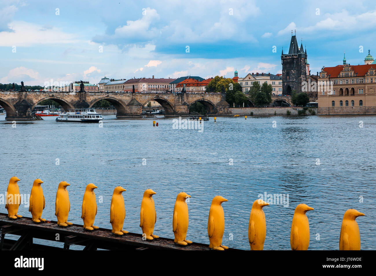 Prague Banque D'Images