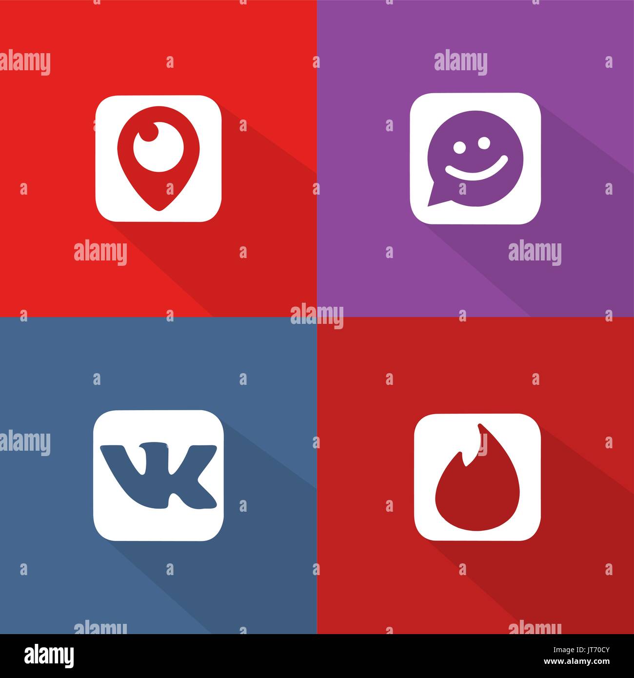 Réseau sociale Web Buttons, Vecteur, illustration Illustration de Vecteur