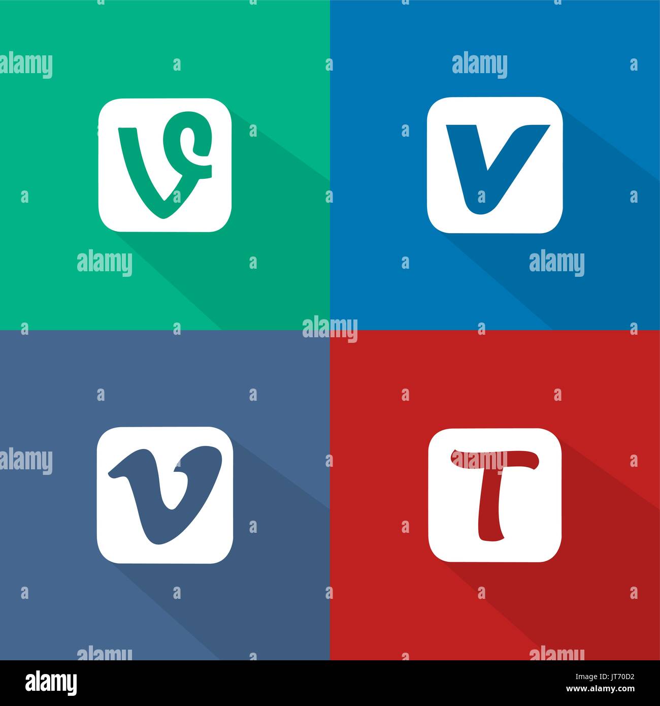 Réseau sociale Web Buttons, Vecteur, illustration Illustration de Vecteur