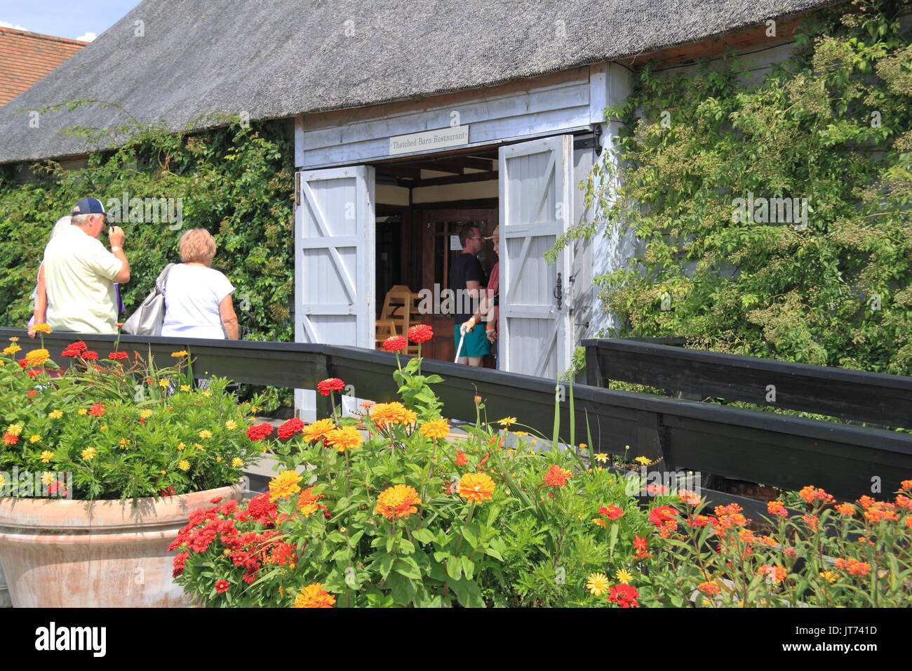Restaurant La Grange de chaume, RHS Garden Hyde Hall Flower Show 2017, Chelmsford, Essex, Angleterre, Grande-Bretagne, Royaume-Uni, UK, Europe Banque D'Images