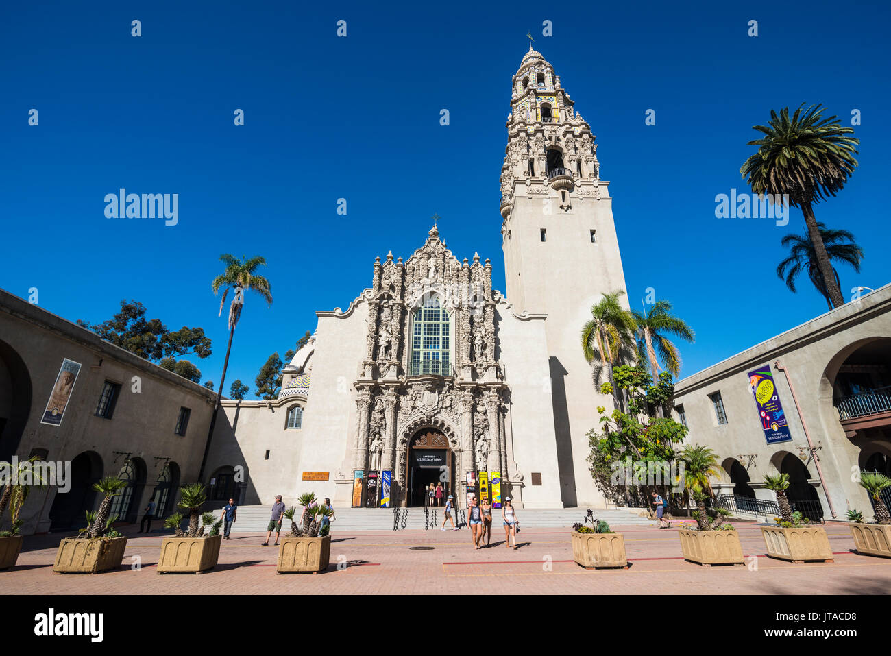 Musée de l'homme de San Diego, Balboa Park, San Diego, Californie, États-Unis d'Amérique, Amérique du Nord Banque D'Images