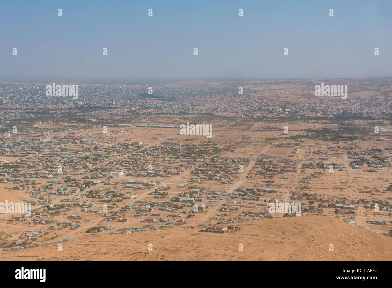 Des antennes d'Hargheisa, le Somaliland, la Somalie, l'Afrique Banque D'Images