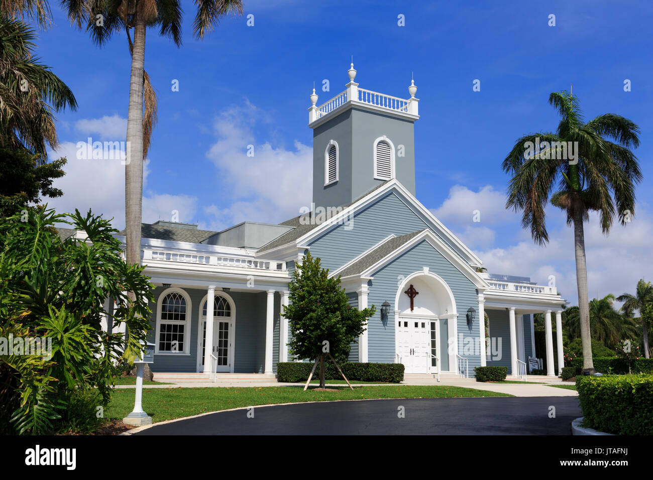 Chapelle Royal Poinciana, Palm Beach, Floride, États-Unis d'Amérique, Amérique du Nord Banque D'Images