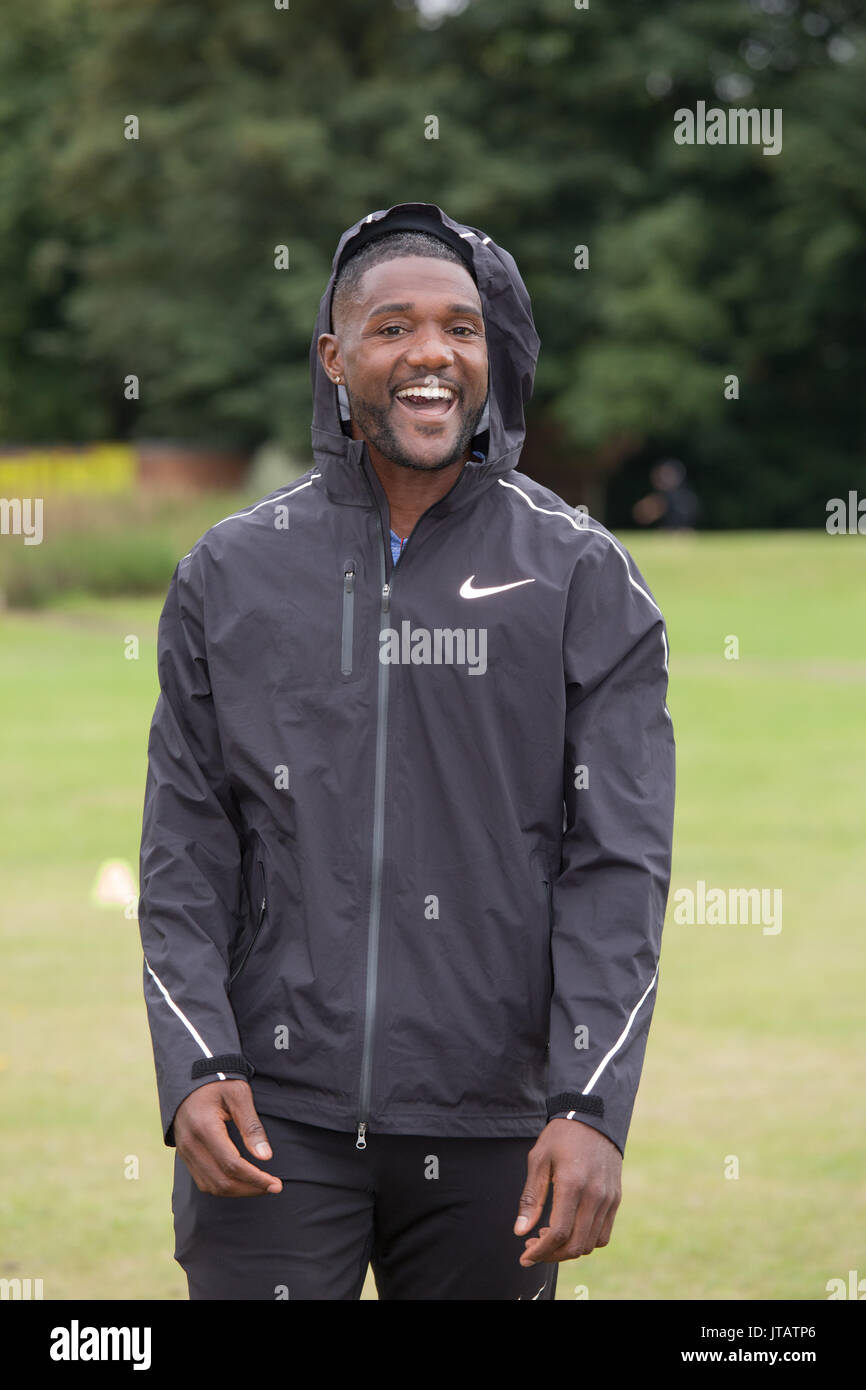 100m men's record du monde Justin Gatlin Banque D'Images